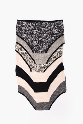 Pack of 7 Colored Brief Panties