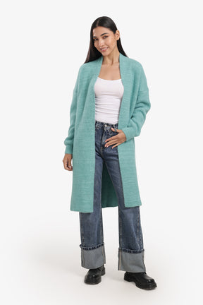 Open Neckline Cardigan