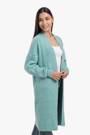 Open Neckline Cardigan