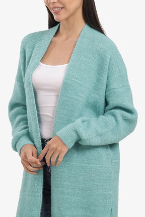 Open Neckline Cardigan