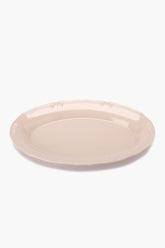 Serving Plate with Decorative Edge