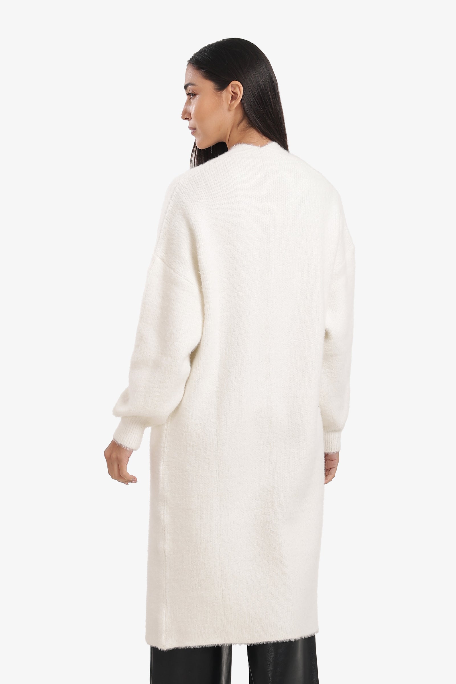 Open Neckline Cardigan