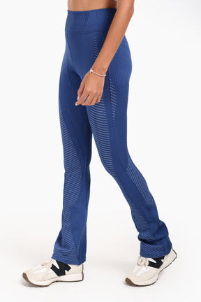 Textured High-Waist Sports Pants