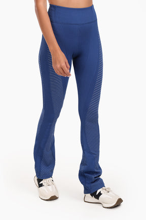 Textured High-Waist Sports Pants