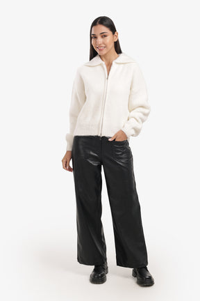 Zip-Up Closure Jacket