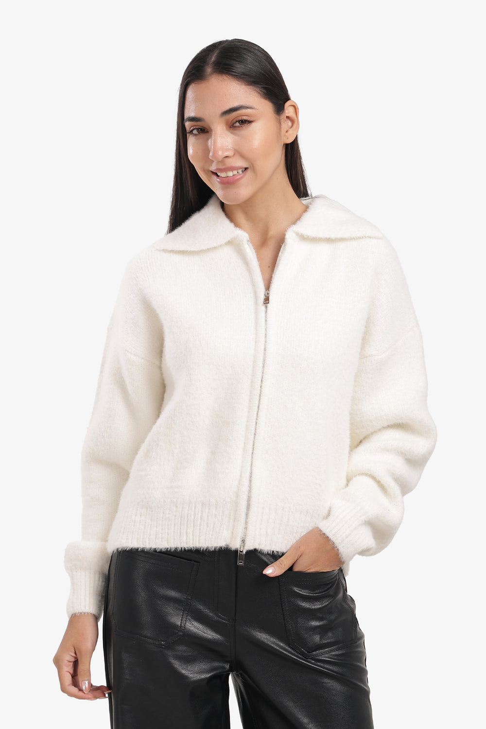 Zip-Up Closure Jacket