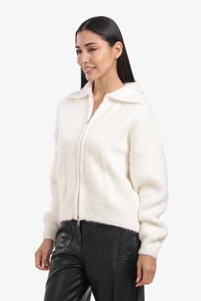 Zip-Up Closure Jacket