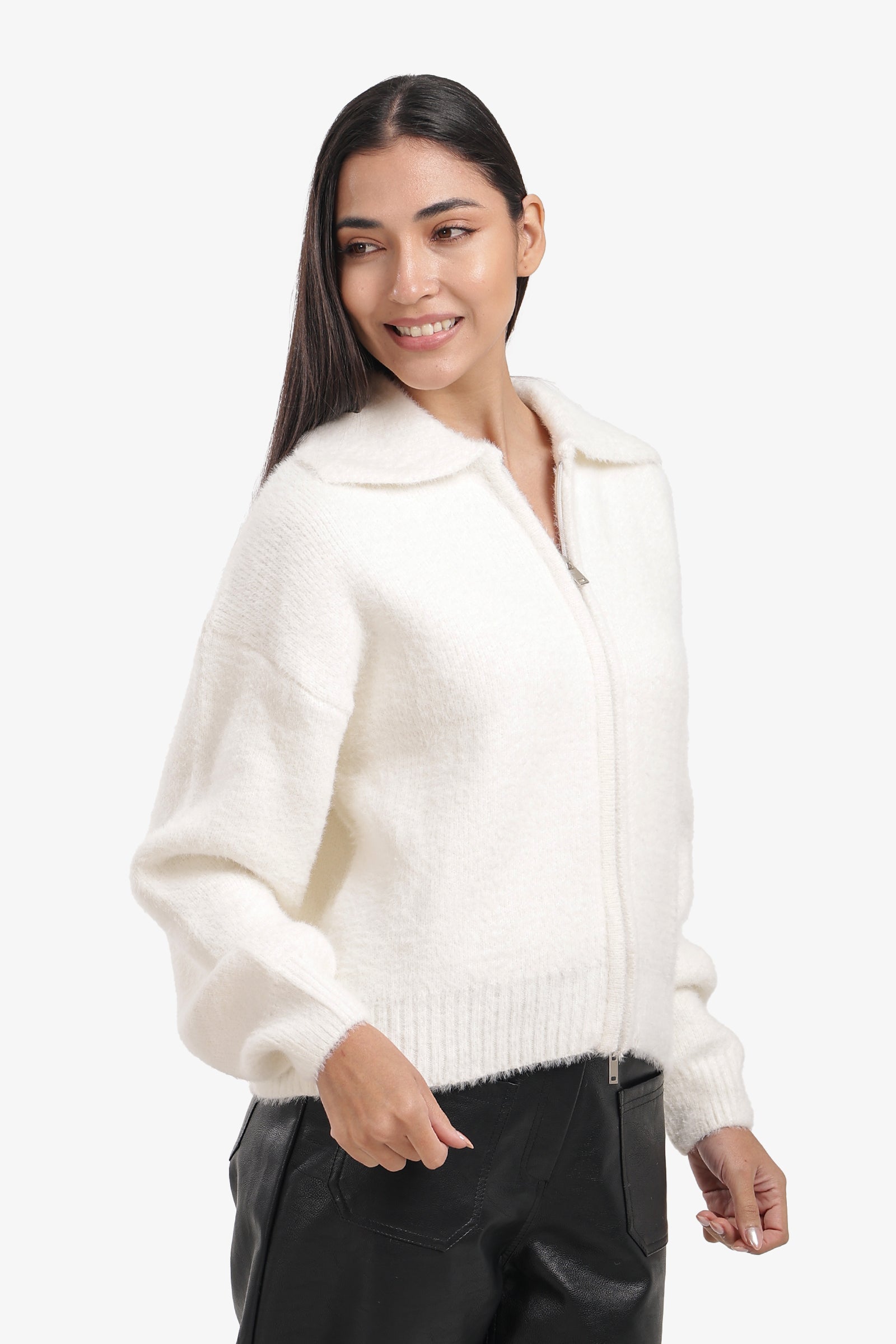 Zip-Up Closure Jacket