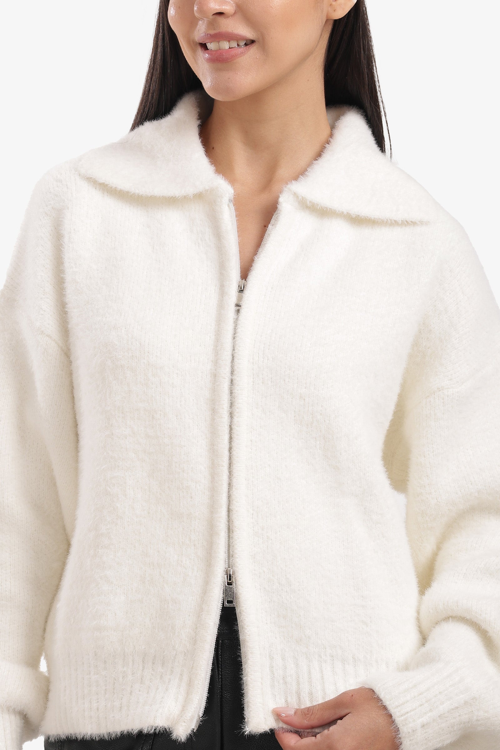 Zip-Up Closure Jacket