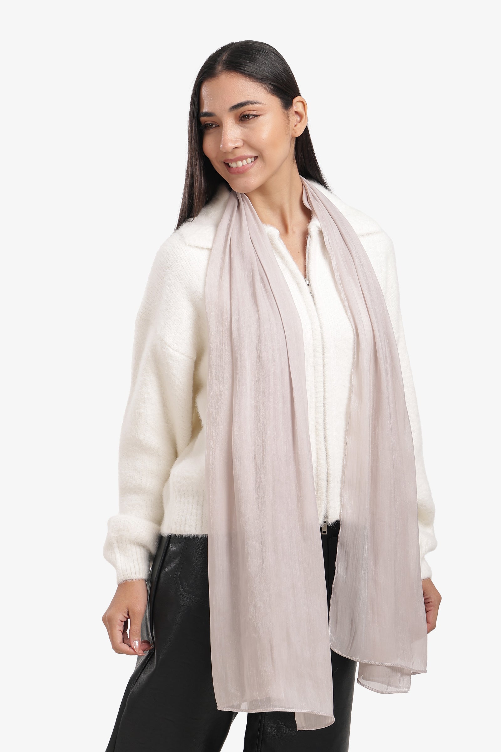 Organza Crinkle Scarf