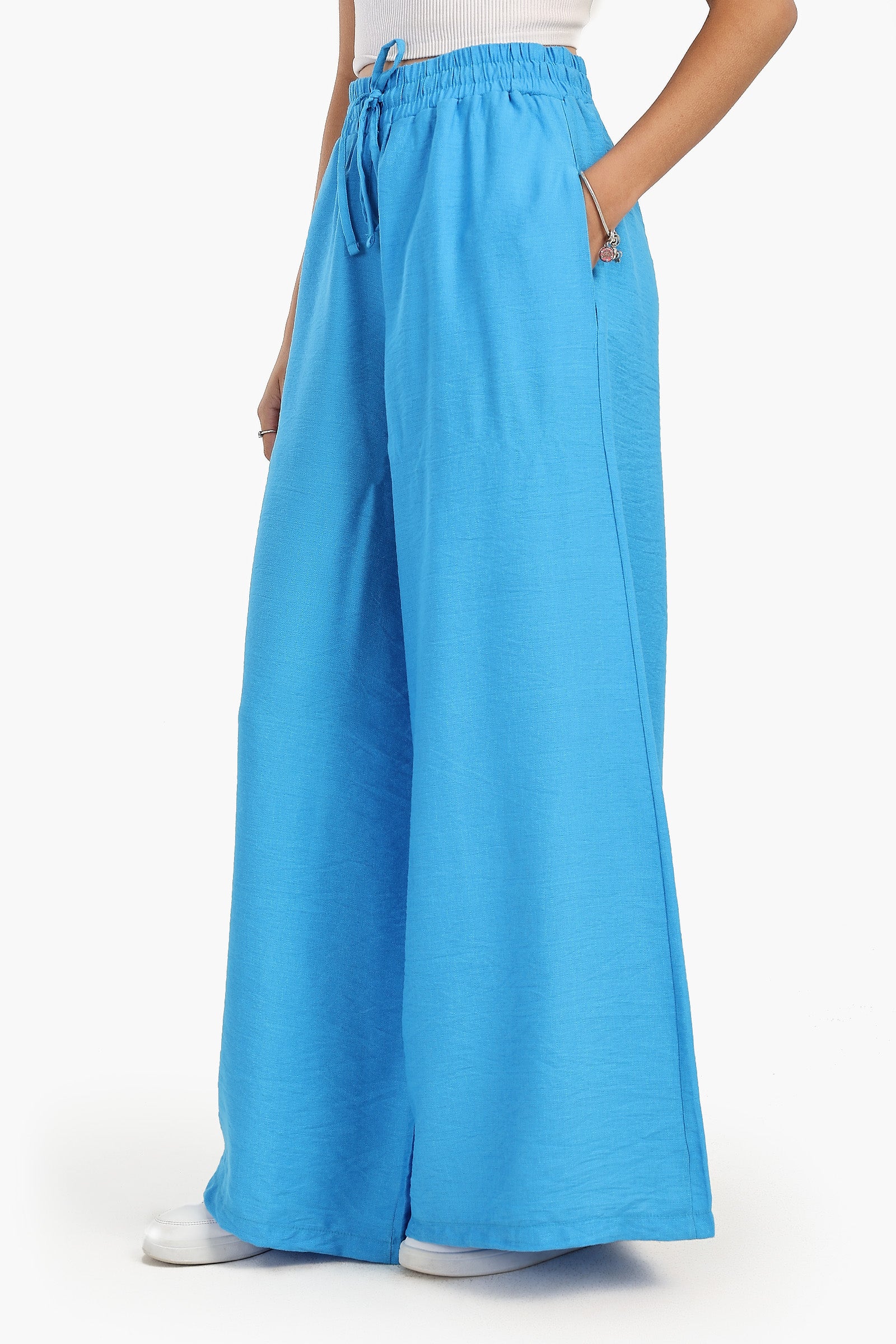 Linen Wide Leg Pants