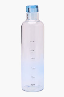 Glass Bottle with Time Markings