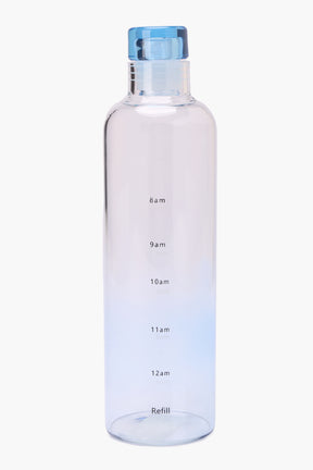 Glass Bottle with Time Markings