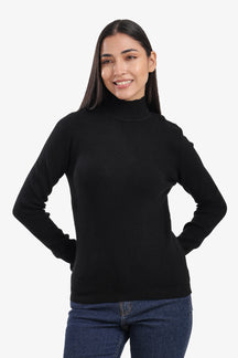 High-Neck Pullover