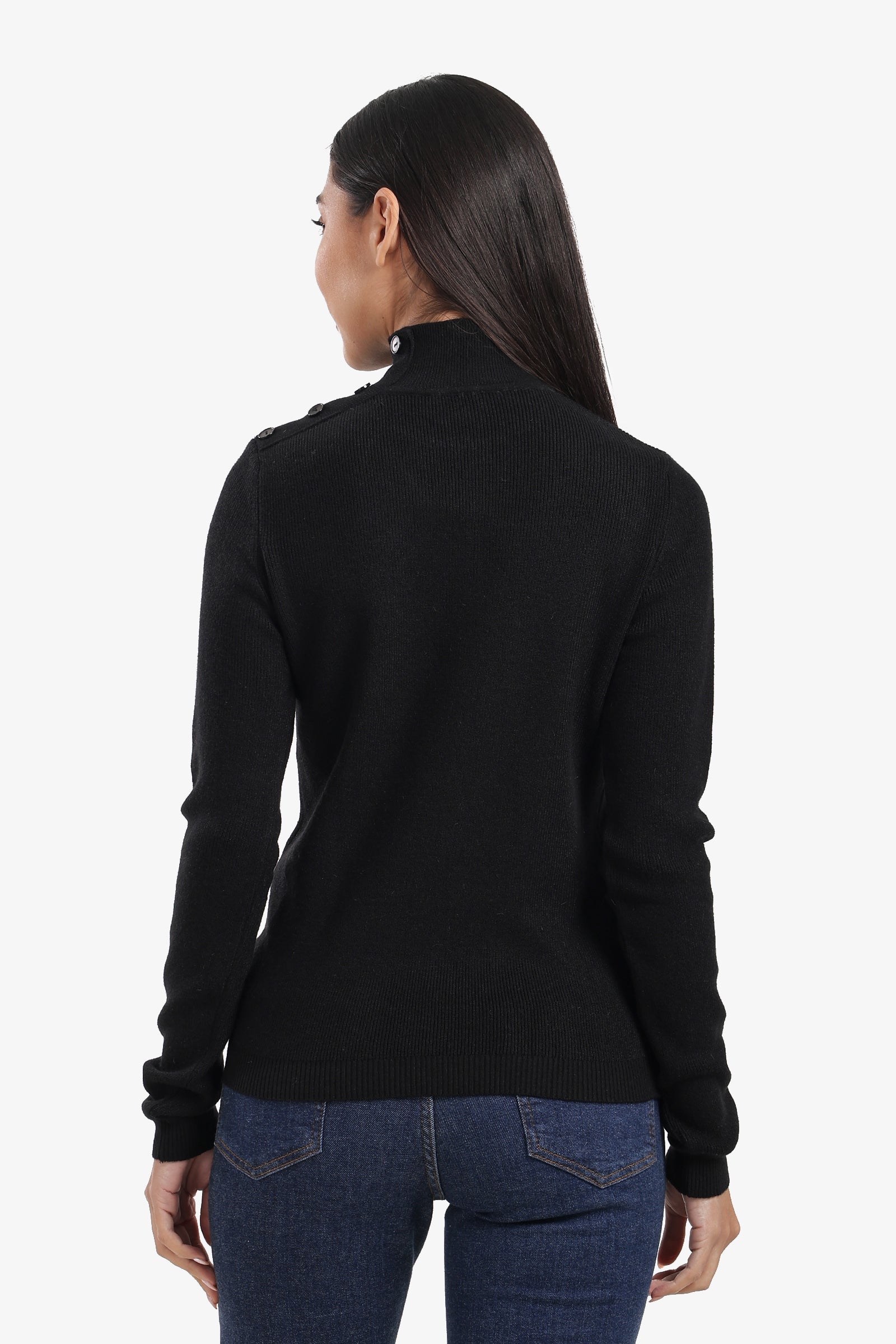 High-Neck Pullover