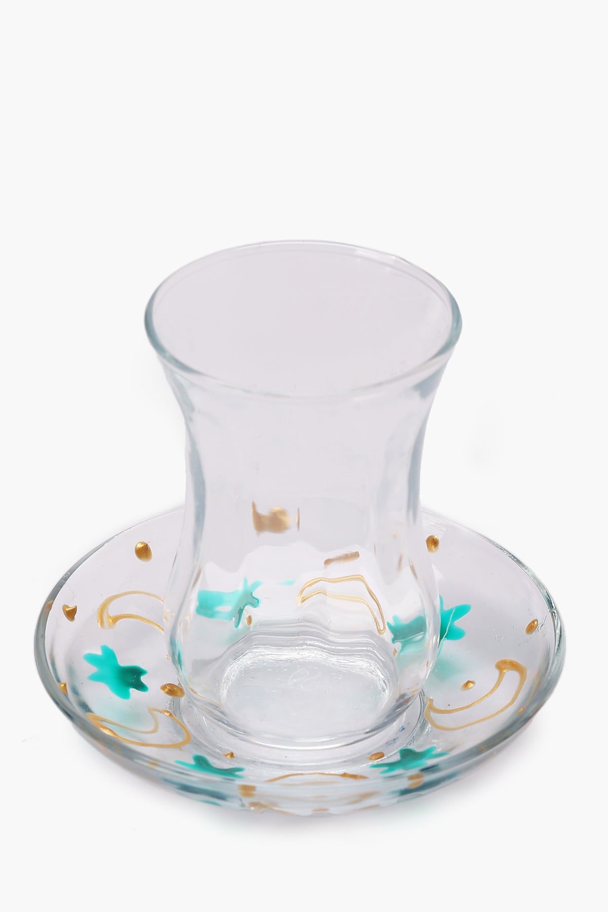 Istikana with Printed Saucer