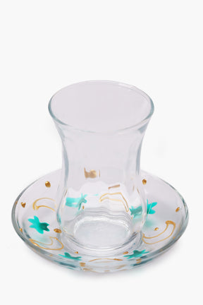 Istikana with Printed Saucer