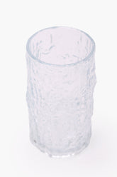 Textured Glass Tumbler