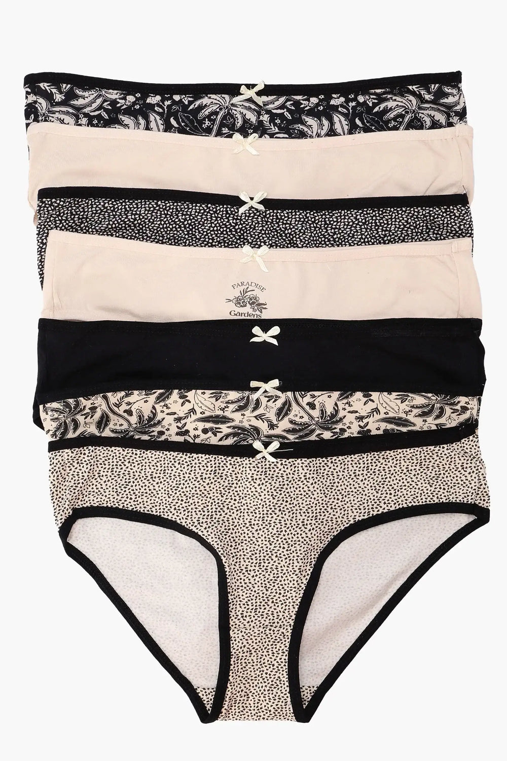 مجموعة من 7 بانتي بيكيني ملون