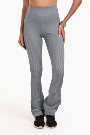Textured High-Waist Sports Pants