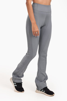 Textured High-Waist Sports Pants