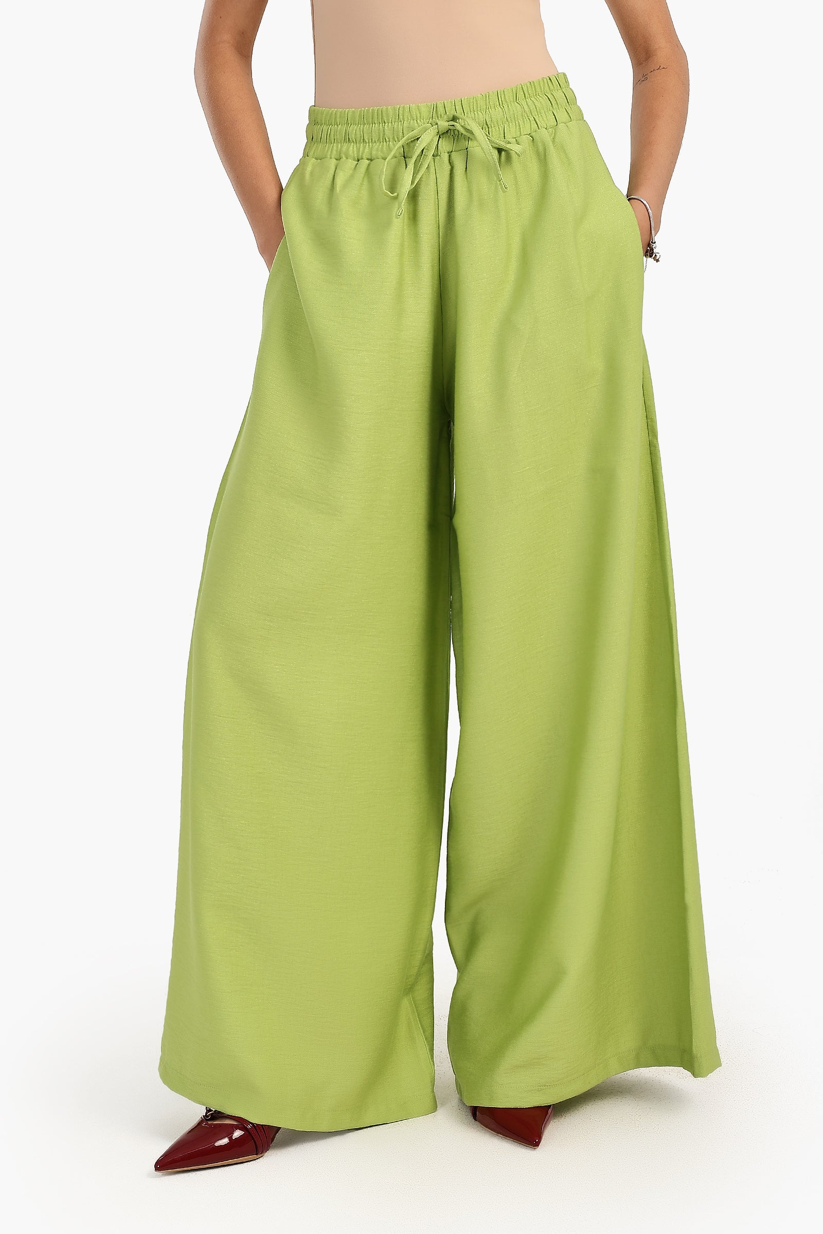 Linen Wide Leg Pants