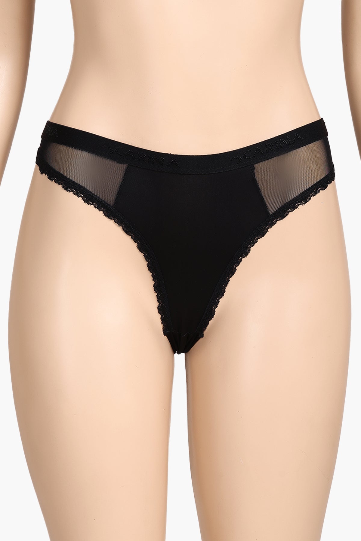 Sheer Mesh Detail Panty