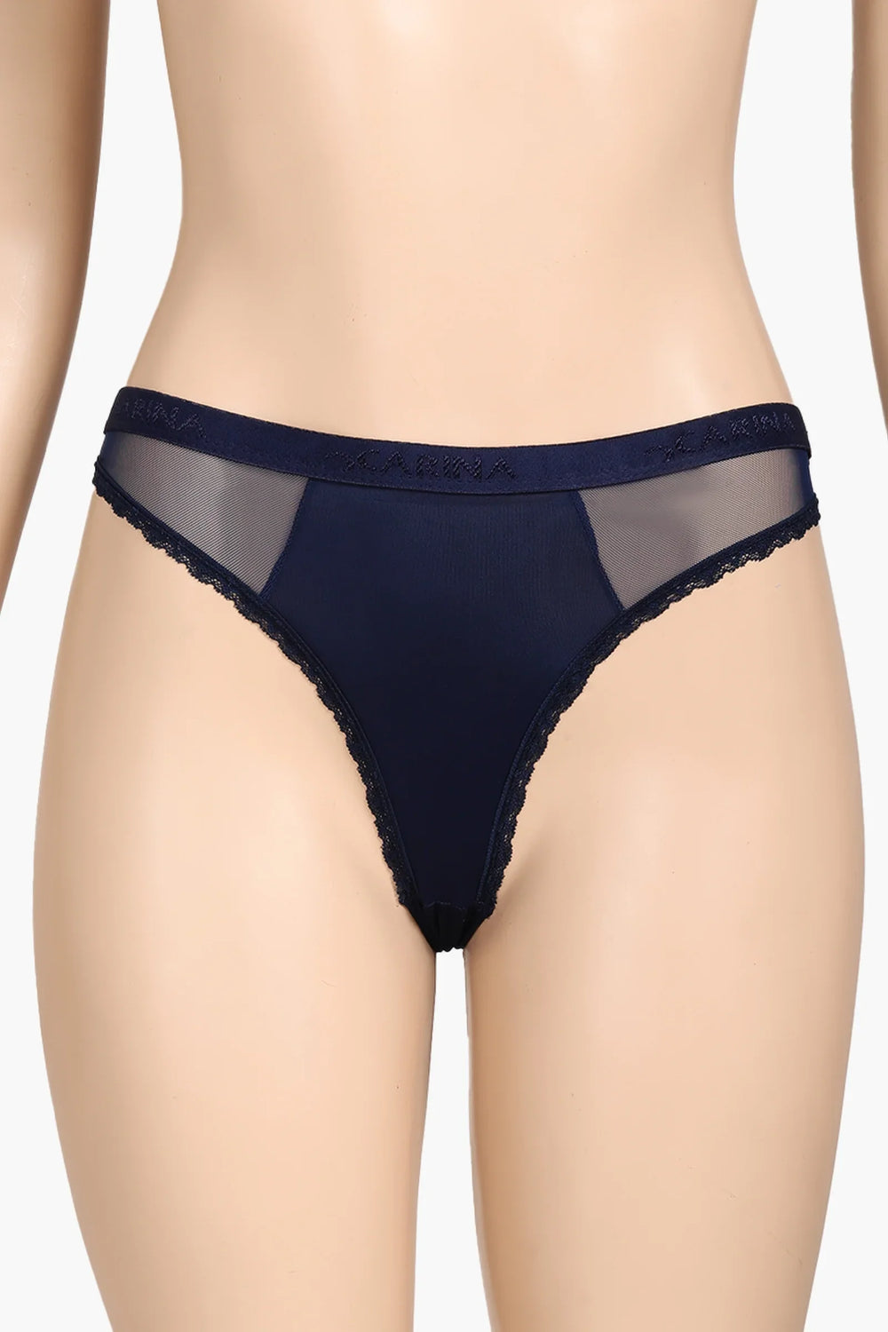 سروال داخلي مزين بشبك شفاف