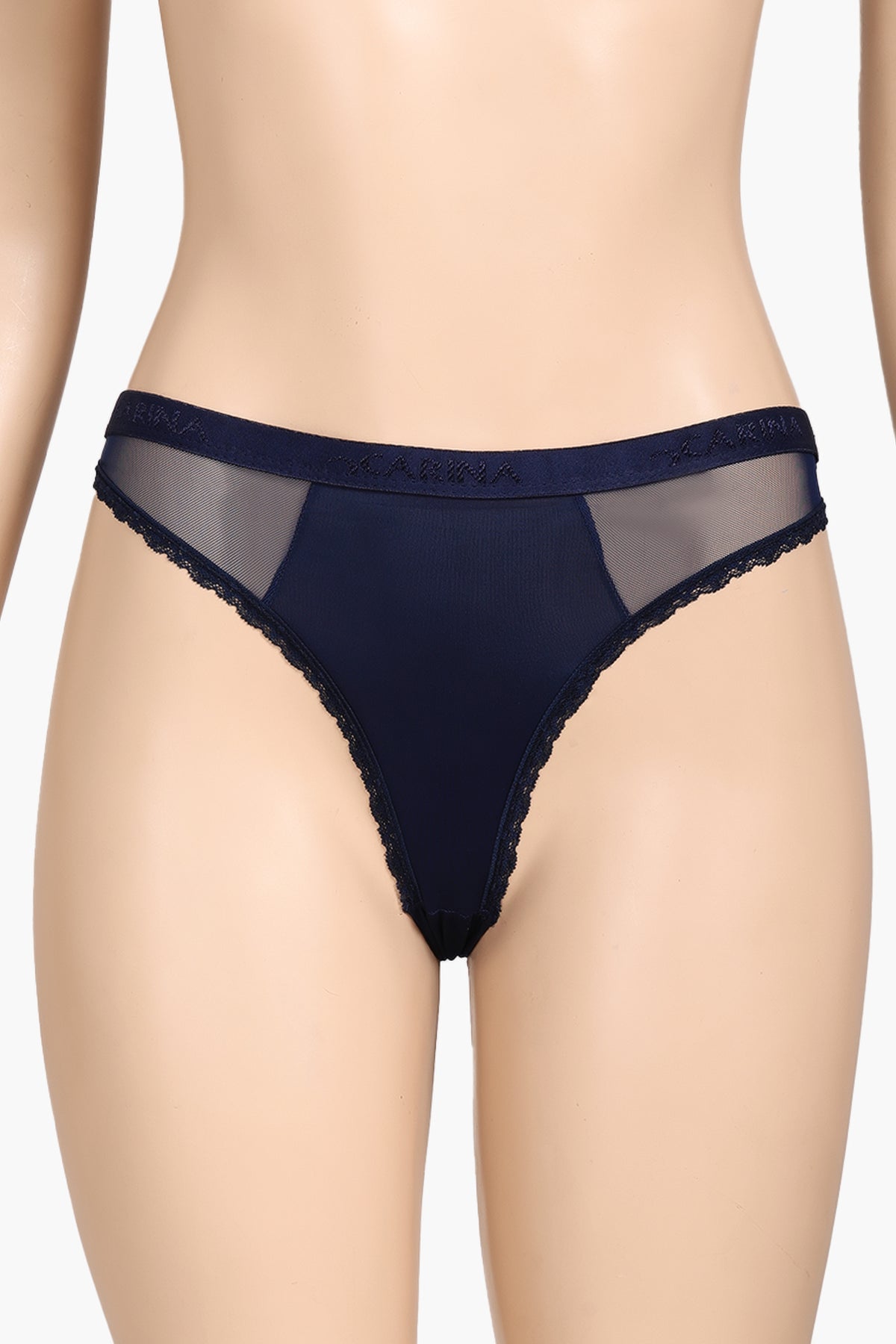Sheer Mesh Detail Panty