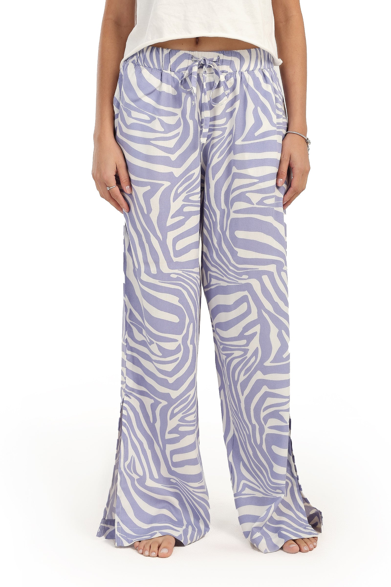 Pyjama Pants with Side Pockets