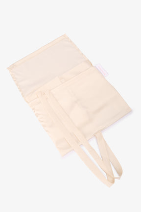 غطاء مخدة ساتين + حافظة