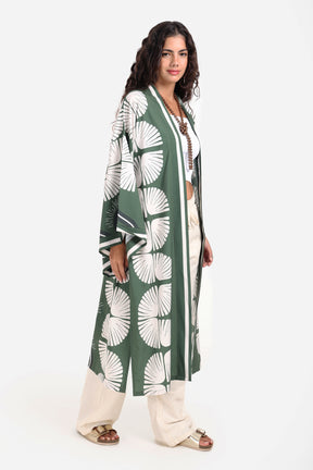 Printed Beach Kimono