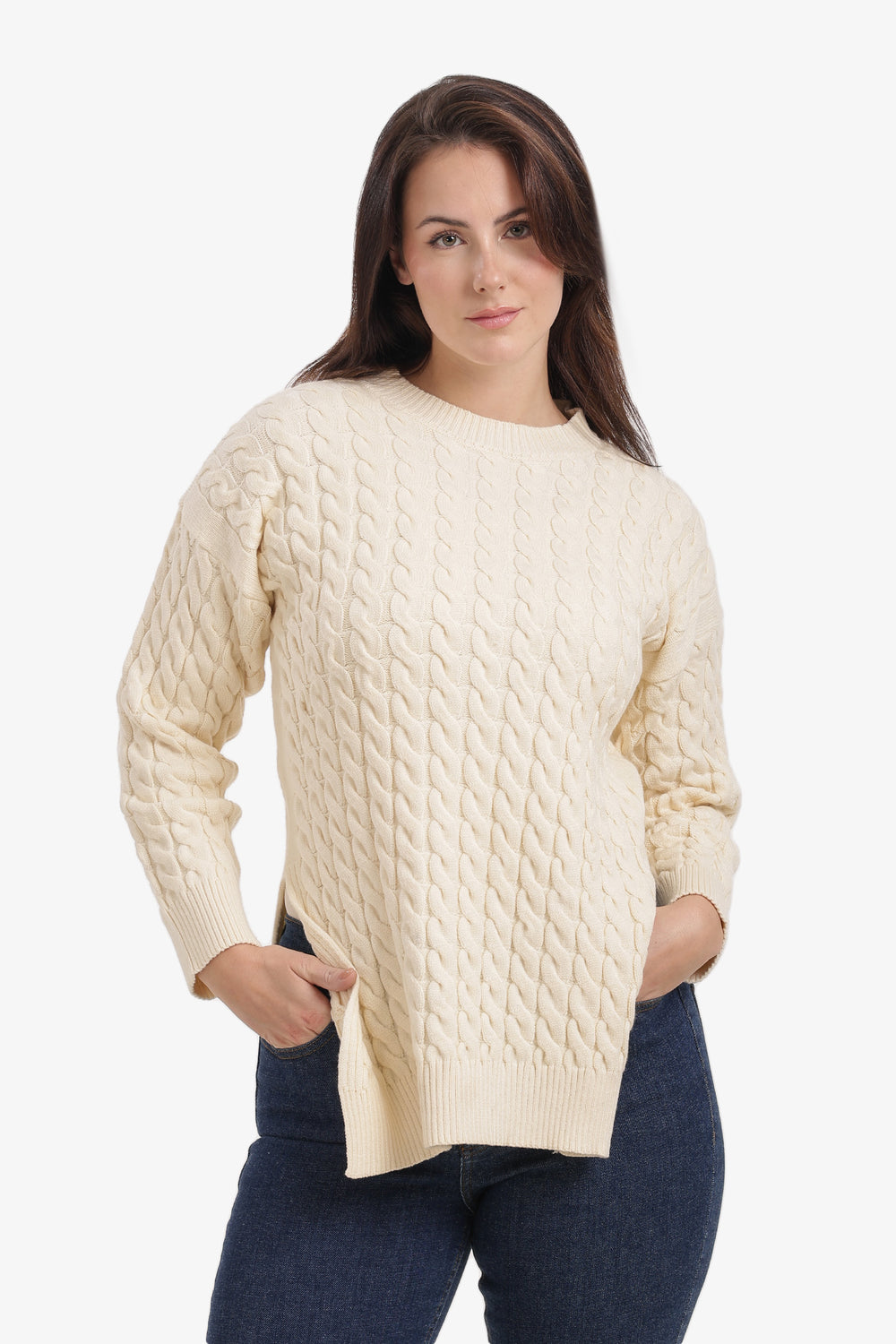 Cable Knit Pullover