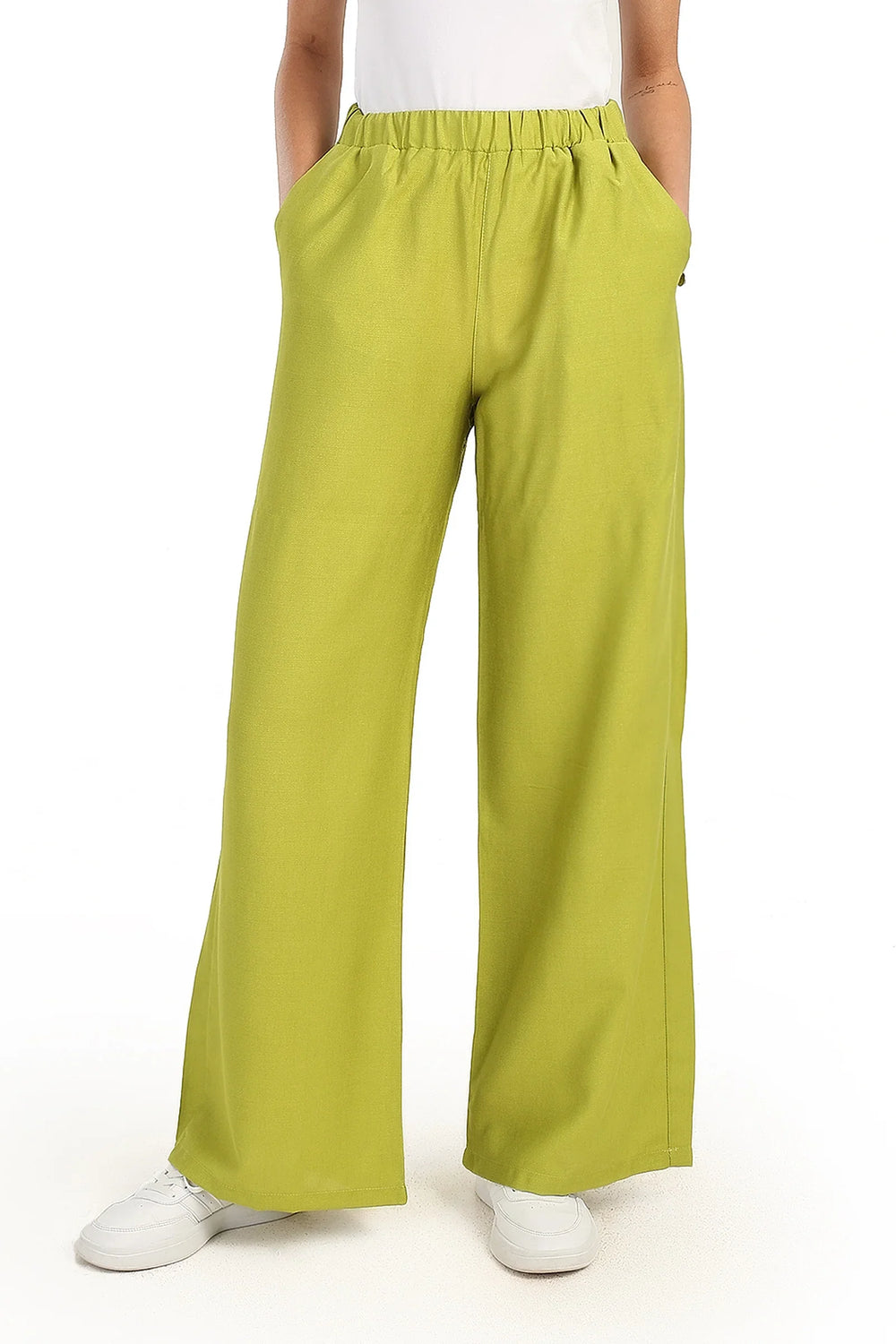 بنطلون مريح بطول كامل