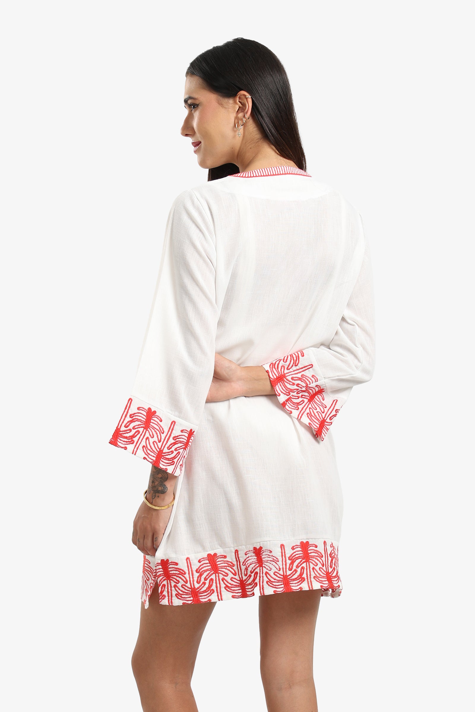 Flowy Beach Cover-Up Dress