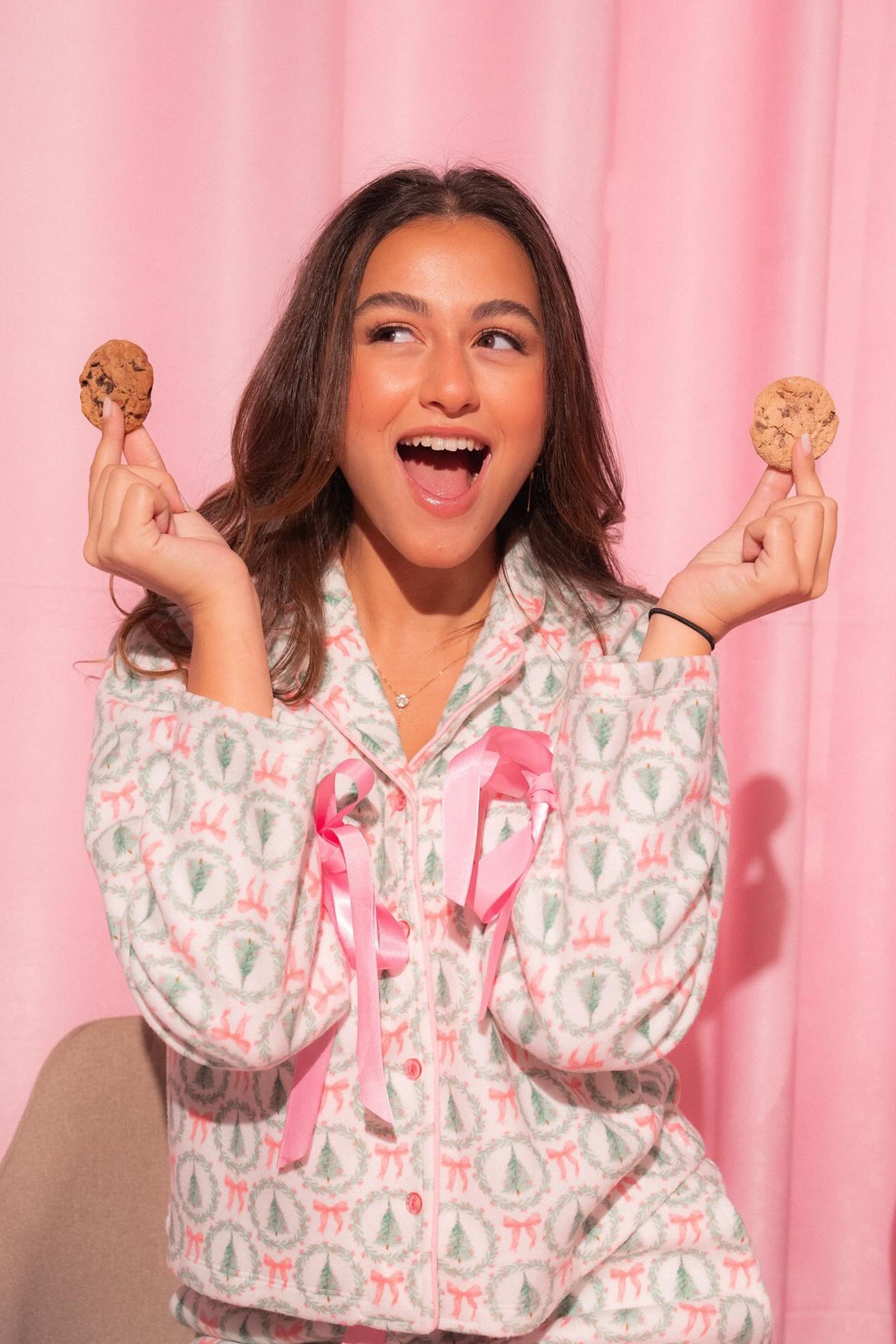 Velvet Christmas Pyjama Set