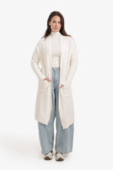 Open-Front Lounge Cardigan