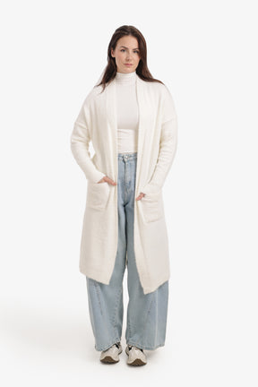 Open-Front Lounge Cardigan