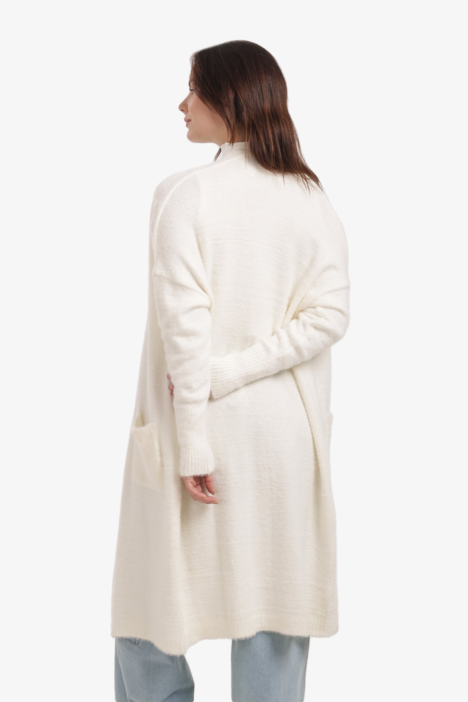 Open-Front Lounge Cardigan