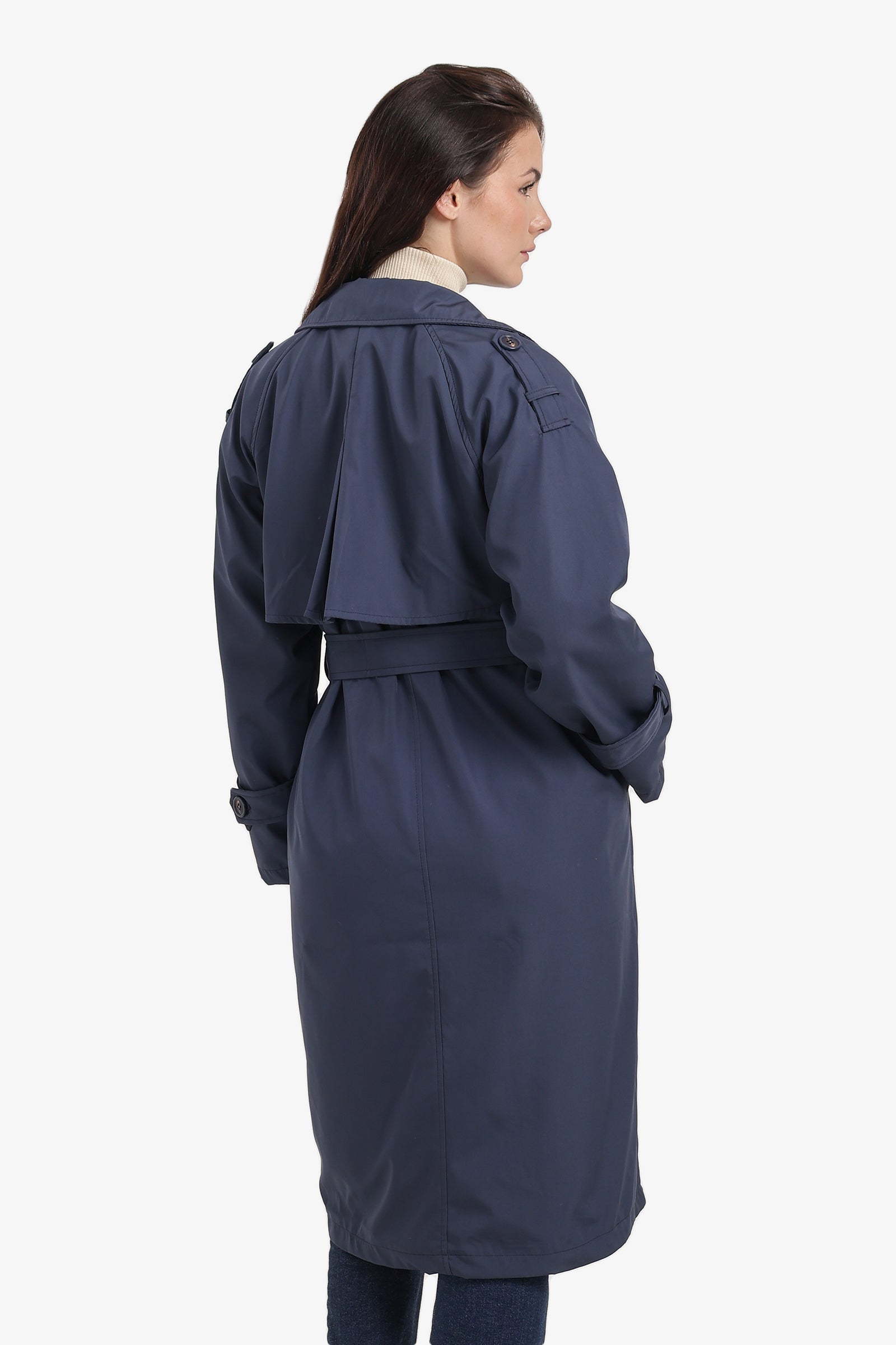 Double-Breasted Trench Coat