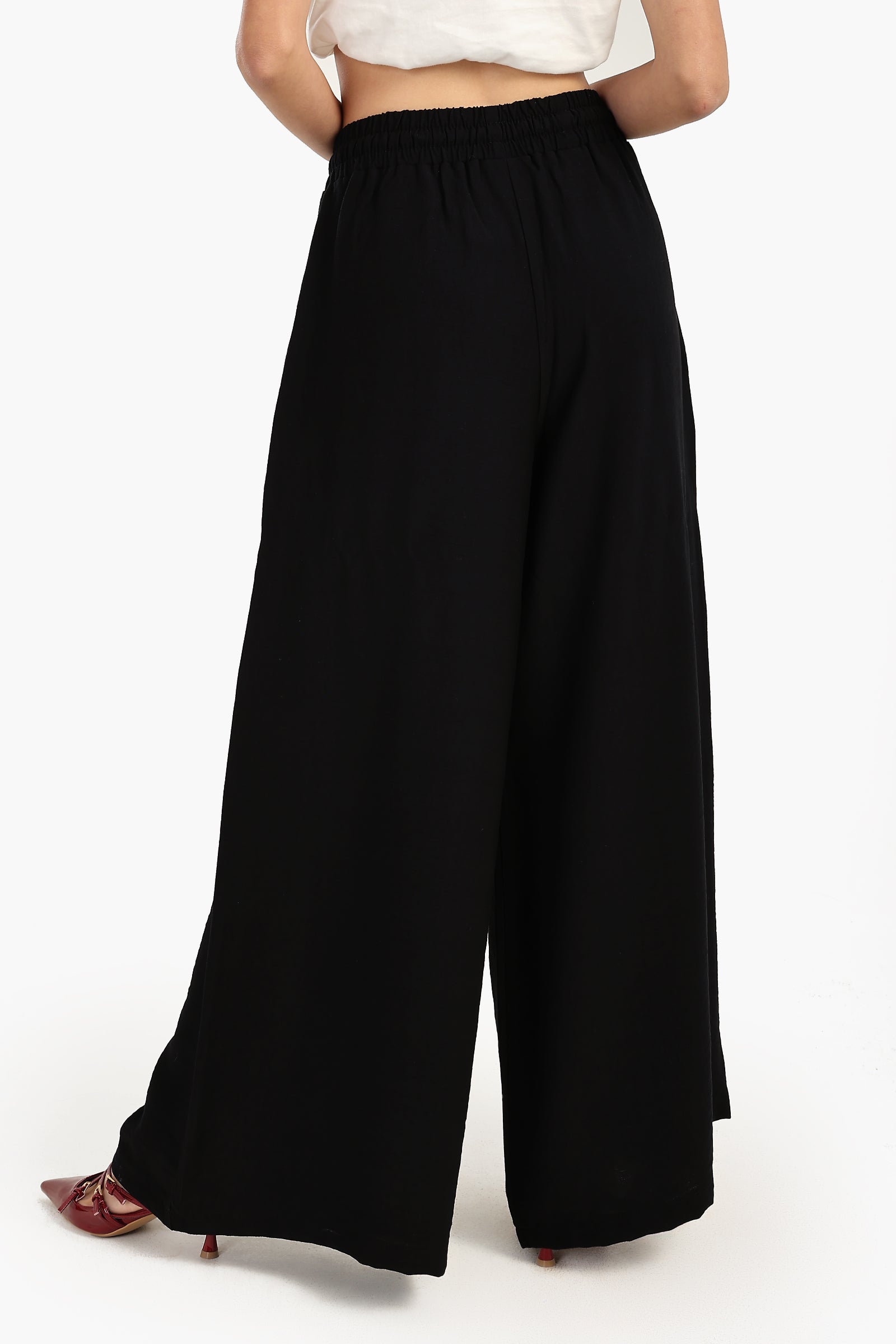 Linen Wide Leg Pants