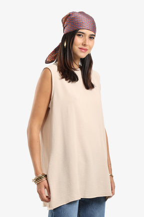 Relaxed Fit Basic Blouse