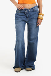 High-Rise Straight-Leg Jeans