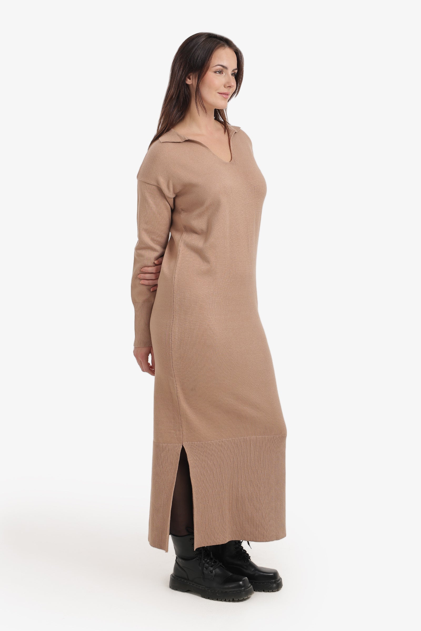 Knit Midi Lounge Dress