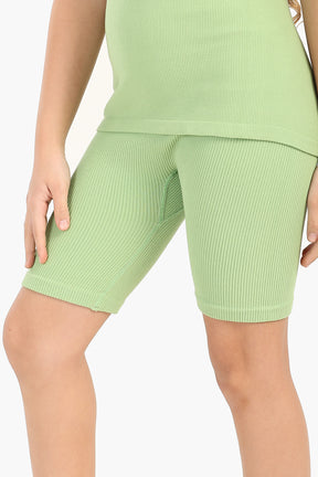 Girly Ribbed Cycling Shorts