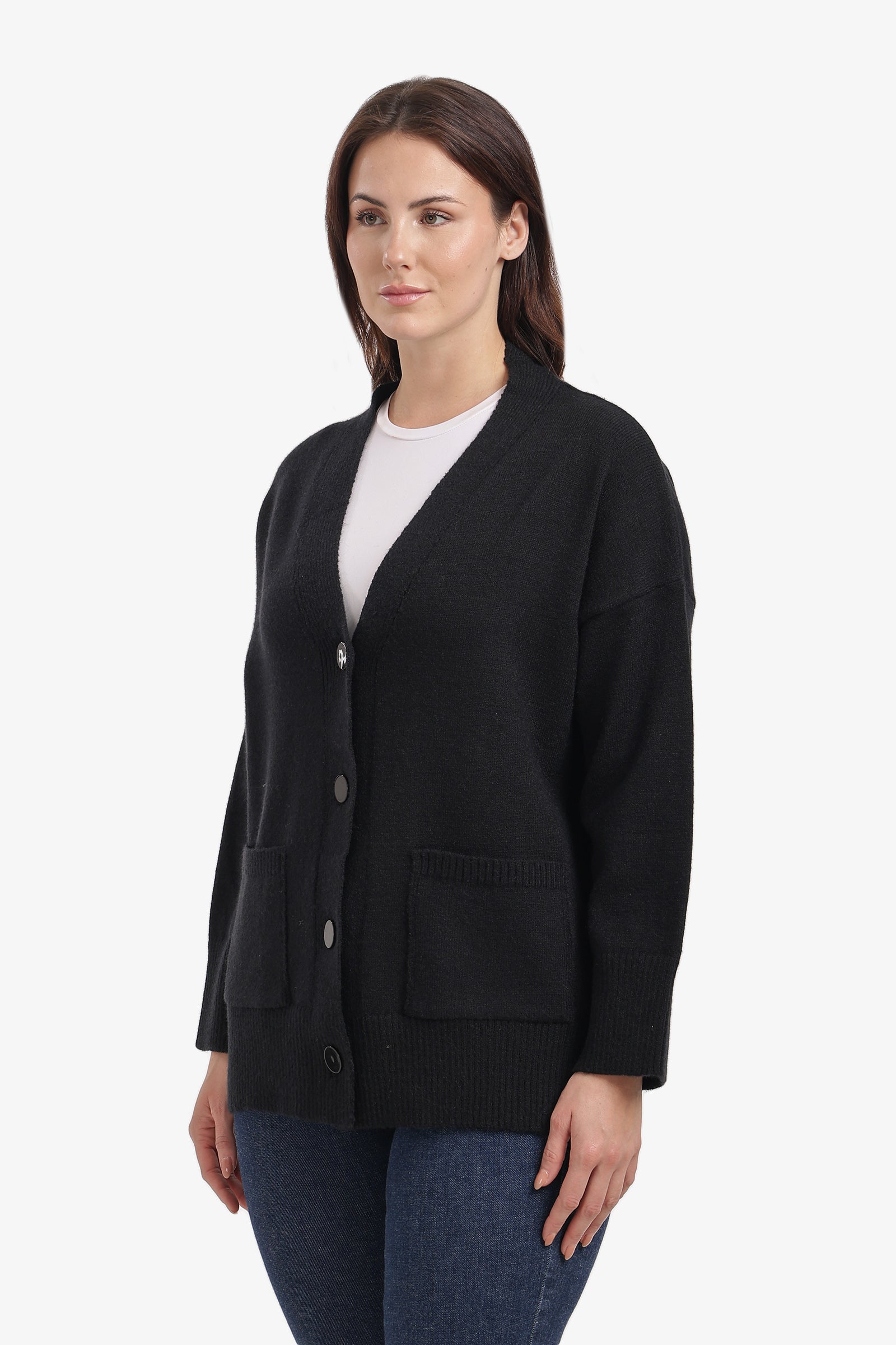 كارديجان لاونج بياقة V