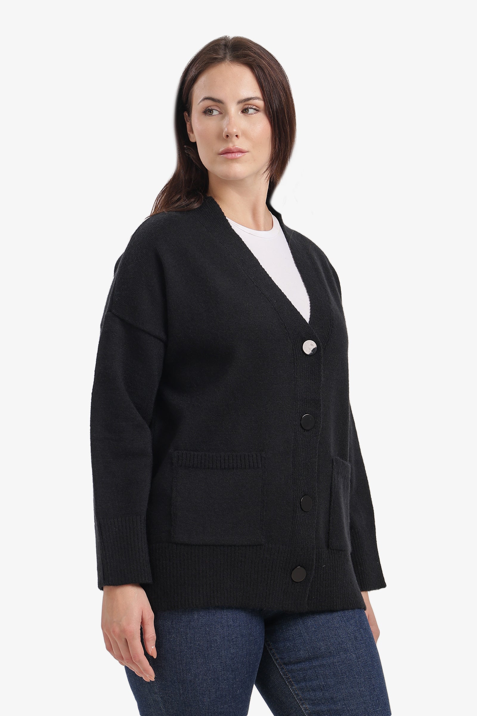 كارديجان لاونج بياقة V