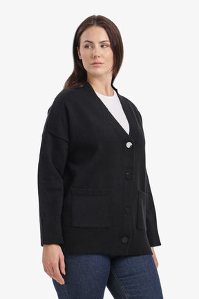 كارديجان لاونج بياقة V