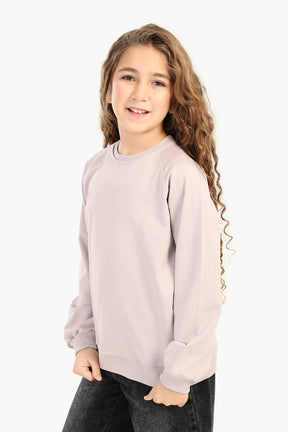 Girly Cozy Crew Neck Sweatshirt