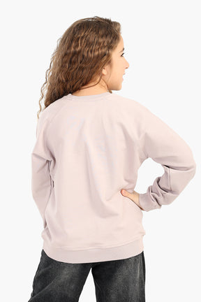 Girly Cozy Crew Neck Sweatshirt